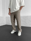 The "Rib-Tube" Baggy Trouser | Heavyweight Textured Knit